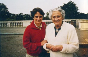 Deborah Hoffmann with her mother, Doris Hoffmann, an Alzheimer's disease patient.